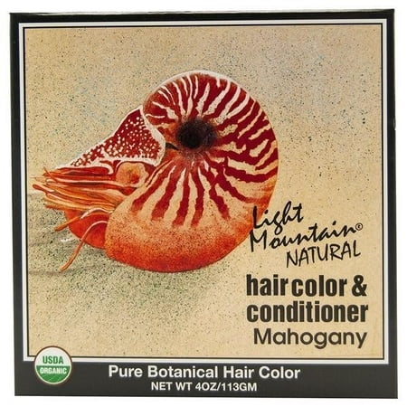 Light Mountain Mahogany Henna Hair Color Conditioner 4 Oz 5514 2