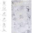 thumbnail image 5 of Washable 9x12 Low-Pile Rug, Super Soft Material / Perfect for Bedroom Comfort, 5 of 6