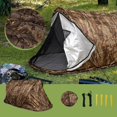 thumbnail image 2 of Agiferg Folding Automatic To Build A Single Windproof Rain Camouflage Ground Blind Tent, 2 of 9