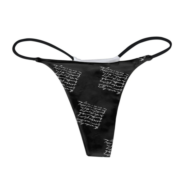 JDEFEG Bulk Panties Women Printed Panties Underpants Comfort Rise