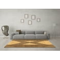 thumbnail image 3 of Ahgly Company Indoor Rectangle Abstract Brown Contemporary Area Rugs, 3' x 5', 3 of 4