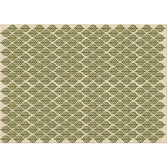 Ahgly Company Machine Washable Indoor Rectangle Transitional Khaki Gold Area Rugs, 2' x 5'