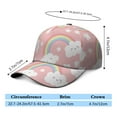 thumbnail image 5 of Playful Cartoon Baseball Cap – Kids Sketch Graffiti Design with Rocket and Galaxy Pattern, Adjustable Snapback Hat, Cute Fun Style, 5 of 8