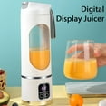 thumbnail image 3 of SharkTRUE Numérique Display Centrifugeuse-Smart LED Display, Mixeur Portable Multimode Personnel Électrique USB ml Mixeur Portable pour Shakes et Smoothies Petits Mélangeurs, 3 of 8