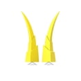 thumbnail image 1 of Super Cool Quirky Realistic Horns Suction Cup Decoration For Motorcycle Scooter Vehicle Accessories, 1 of 6