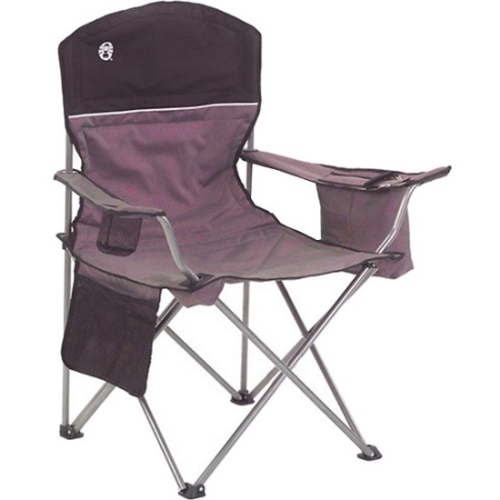 Coleman Portable Camping Quad Chair with 4-Can Cooler, Adult - image 3 of 4