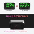 thumbnail image 5 of Reloj Despertador Digital para Dormitorio, Reloj Despertador Ruidoso, Reloj de Escritorio Eléctrico, Reloj de Mesita de Noche con Función de Repetición de Volumen Ajustable, 5 of 5