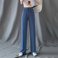 thumbnail image 1 of Pantalones casuales para mujer, pantalones de pierna ancha para mujer, pantalones de pierna recta, pantalones de pierna ancha, construcción resistente, 1 of 1