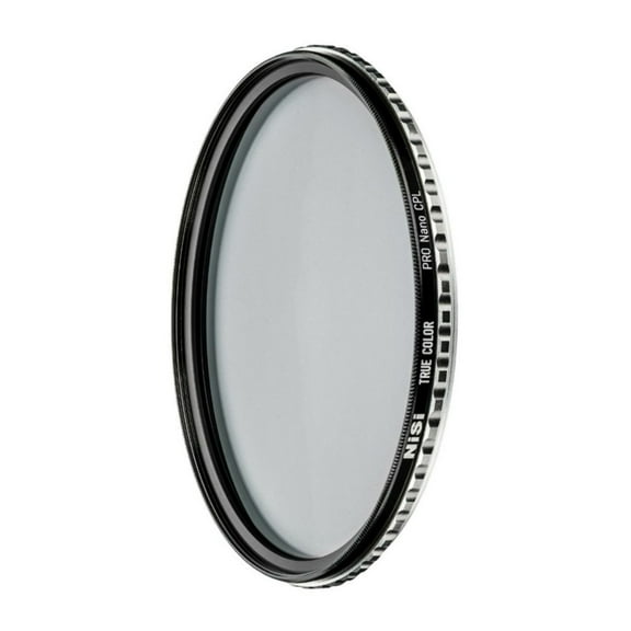 NiSi True Color Pro Nano Waterproof Circular Polarizing Filter with Cine Sealed Technology, Two-Color Frame, and Knurled Sides (105mm)