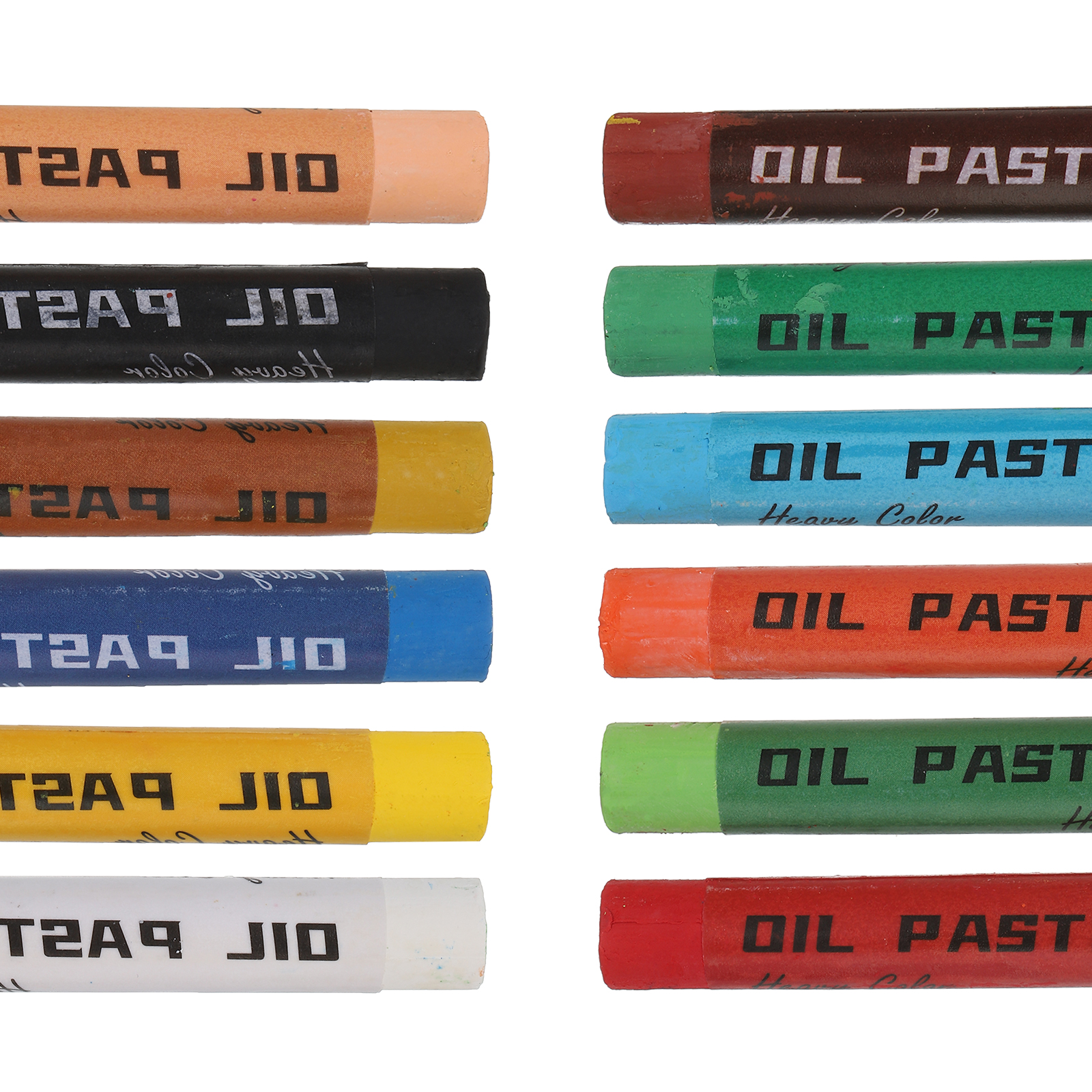 Uxcell 48 Color Oil Pastels, 48 Color Soft Oil Crayons Creamy Pastels Stick Art Supplies for Art
