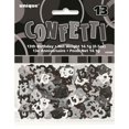 thumbnail image 1 of Unique Party - Confeti Diseño Purpurina de Aluminio 13 Cumpleaños (Plateado, Negro), 1 of 2