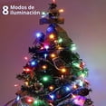 thumbnail image 2 of Serie de luces navideñas DOSYU 25 Metros 500 LEDs Multicolor, 2 of 8