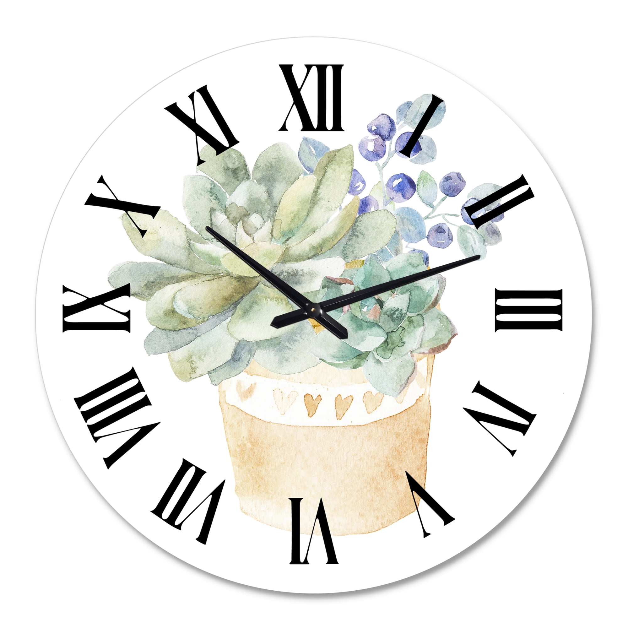 Designart 1 in Traditional Wall Clock