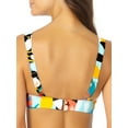 thumbnail image 2 of Anne Cole Signature Womens Modern Blooms Twist Front Bikini Top Style-21MT10585 Swimsuit, 2 of 2