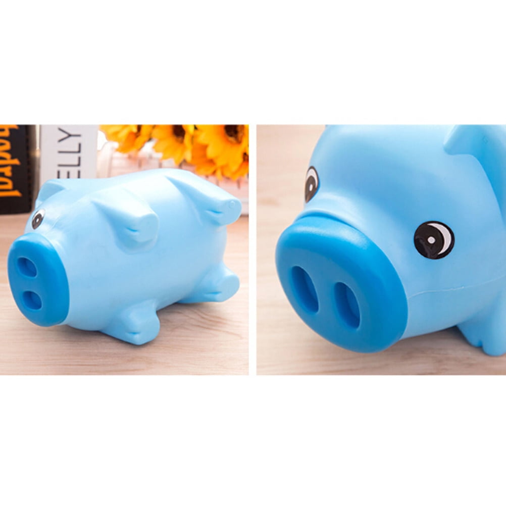 Garneck 1PCS Cute Plastic Piggy Bank Coin Bank Saving Pot Money Bank Birthday Nursery Decor for Girls Boys