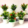 thumbnail image 6 of Families Artificial Plant Flowers Offices Parties Room Weddings Calla Lily Home Potted Restaurants High Quality, 6 of 6