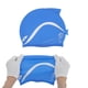 thumbnail image 5 of Gorro de natación de silicona impermeable en forma de delfín azul, 1 pieza, 5 of 5