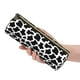 thumbnail image 5 of Disketp Cow Print Black White Estuche Organizador de Lápices de Cuero, Estuche de Oficina con Cremallera para Bolígrafo y Lápiz, 5 of 6