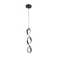 thumbnail image 4 of Lámpara Candil Colgante LED Spiral Luxica Lighting Cromo, 4 of 5