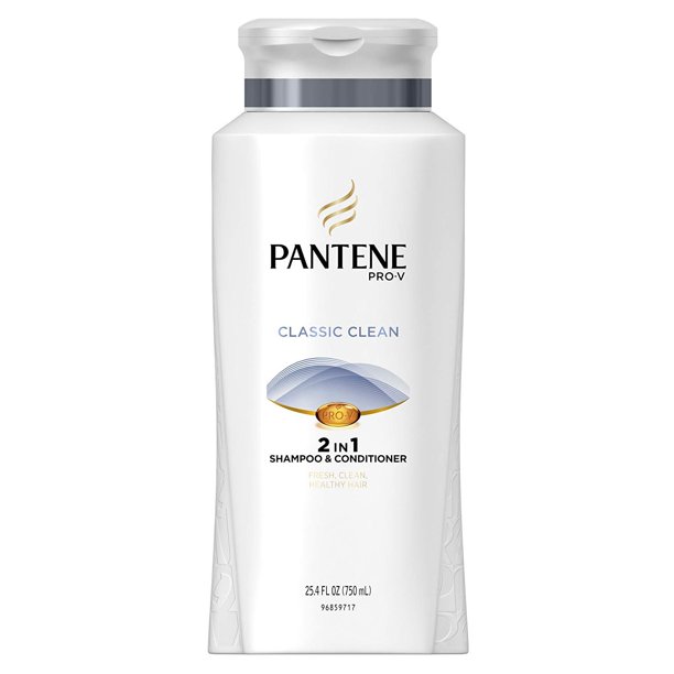 Pantene Pro-V Classic Care 2in1 Shampoo + Conditioner 25.4 Fluid Ounce packaging may vary