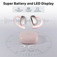 thumbnail image 4 of FanFun Bluetooth Earbuds, True Wireless Earphones, 24 H Battery Life, Portable Headset with LED Digital Display, Real-Time Translation with 115 Languages, Noise Cancelling, 4 of 13