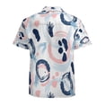 thumbnail image 3 of High Quality Hawaiian Shirts for Men Short Sleeve Aloha Beach Shirt Floral Summer Casual Button Down Shirts Blouses G7OGRT, 3 of 7