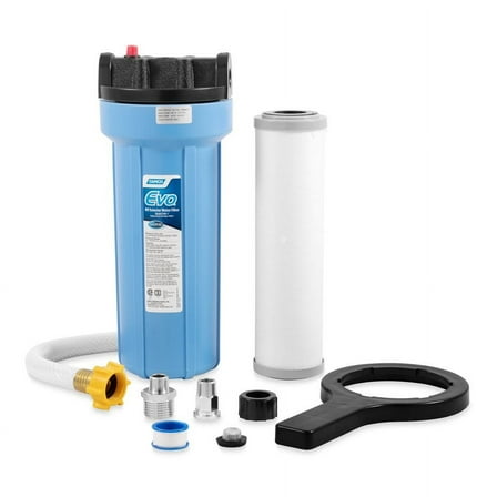 Camco 40631 EVO Premium RV & Marine Water Filter - Reduces Harmful Water Contaminants