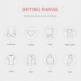thumbnail image 4 of Amerteer Foldable Clip and Drip Hanger, Socks Hanger Underwear Hanger with 32 Clothespins & Wind-Proof Hook, Hanger for Drying Towels, Bras, Baby Clothes, Plastic Laundry Sock Drying Hanger, 4 of 6