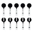 thumbnail image 1 of 25Pcs Porte-Badge Rétractable Id Badge Bobines avec Pivot Alligator Clip Porte-Badge, 1 of 6