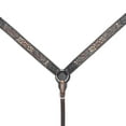 thumbnail image 5 of HILASON Western Horse Headstall Breast Collar Leather Brown, 5 of 8