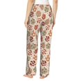 thumbnail image 3 of Daiia Cow Spots And Disco Ball Women's Sleep Pant with Pockets and Drawstring,Pajama Pants-X-Large, 3 of 9