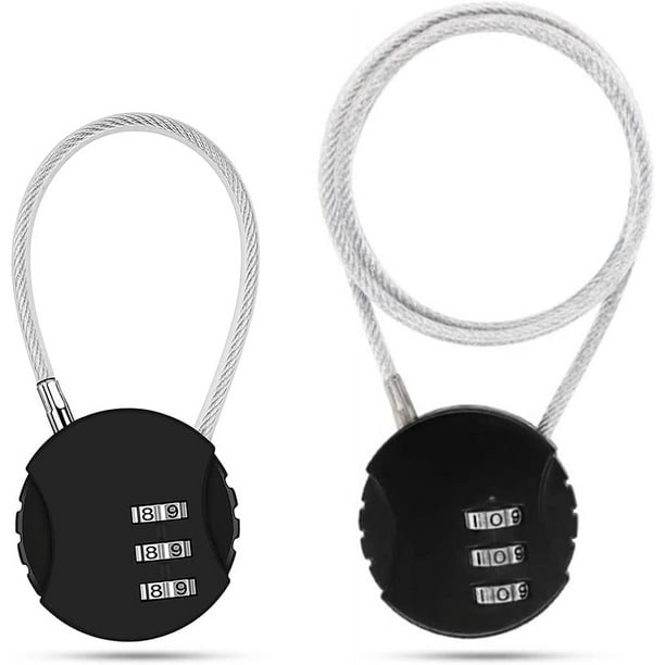 Line Code Lock 2 Pieces Travel Padlock Code Lock Locker Sports Luggage