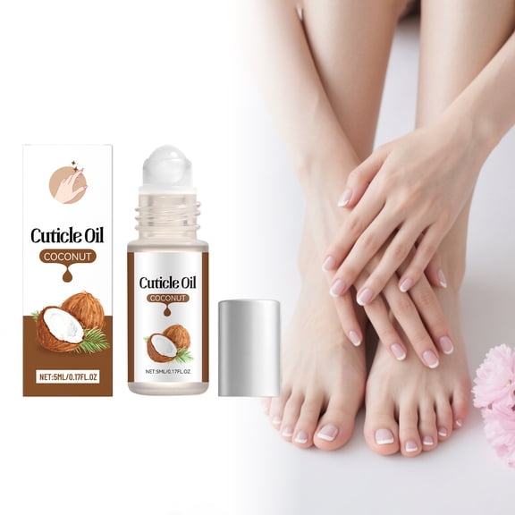 Nutrition Coconuts Flavors Finger Edges Oil Nourishing Fortified Nail Manicure Portable Care Oil 5ml