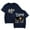 Navy, variant on Santa Fe Klan Unidos Tour 2025 Merch T-Shirt Women Men Crewneck Casual Short Sleeve Tee