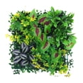 thumbnail image 3 of simhoa Panneau Mural de Verdure en Herbe Simulée 25x25cm pour Salon Accessoire D, 3 of 8
