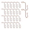 thumbnail image 1 of 50PCS Hanger Connector Hooks Hanger Extender Hooks Stable Clothes Hanger Connector for Clothes Hanger, 1 of 5