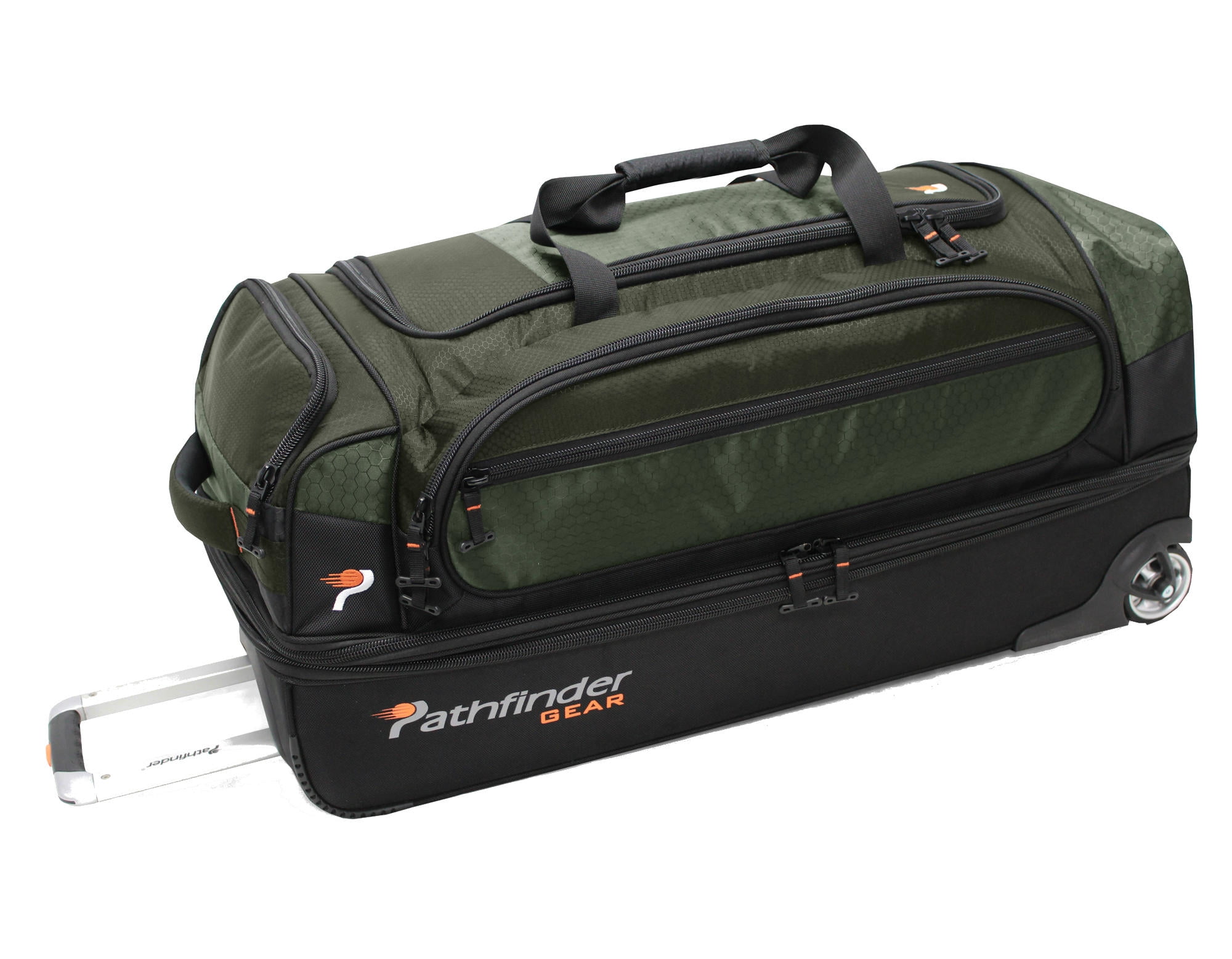 pathfinder gear 32 inch rolling drop bottom duffel