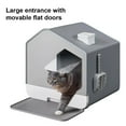 Extra Large Enclosed Cat Litter Box No Smell Pets Stain Resistant Anti