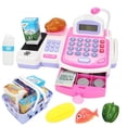 thumbnail image 2 of Juguete de la caja registradora Juguete Supermercado Caja Registradora Pretende PLAYSET Calculadora Dinero Electrónico Niños Fanmusic Juguete de la caja registradora, 2 of 3