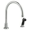 American Standard Heritage Widespread Gooseneck Kitchen Faucet with Spray