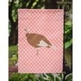thumbnail image 3 of Caroline's Treasures BB7984GF Jersey Buff Turkey Hen Pink Check Flag Garden Size , Small, multicolor, 3 of 3