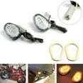 thumbnail image 1 of Clear Turn Signals For Yamaha YZF 600 R6 Flush Mount LED 2006-2009, 1 of 2