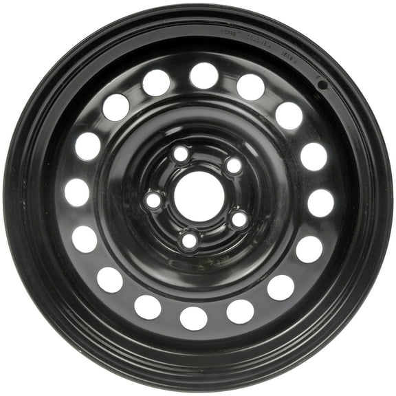 Dorman 939-104 Steel 15" Wheel Rim 15 x 6-inch 5-Lug Black, for Specific Toyota Models