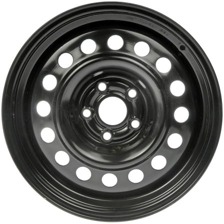 Dorman 939-104 Steel 15" Wheel Rim 15 x 6-inch 5-Lug Black, for Specific Toyota Models