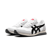 ONITSUKA TIGER MENS Dualio Black White Grey D600N 0190 from Stadium Goods