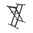 thumbnail image 2 of Odyssey Portable Pro DJ Coffin Mixer Keyboard X-Stand w/ Rubber Pads (2 Pack), 2 of 5