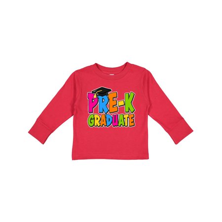 

Inktastic Pre-k Graduate Gift Toddler Boy or Toddler Girl Long Sleeve T-Shirt