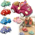 thumbnail image 2 of RUIG Toy Cars for 1+ Year Olds Cute Baby Cars no Batteries Required and Go Car for Toddlers 1-3 Toys for 1 Year Old Boys and Girls Christmas Birthday Gifts for Baby, 2 of 7