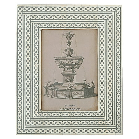 - 3R Studios Bone and Wood Photo Frame