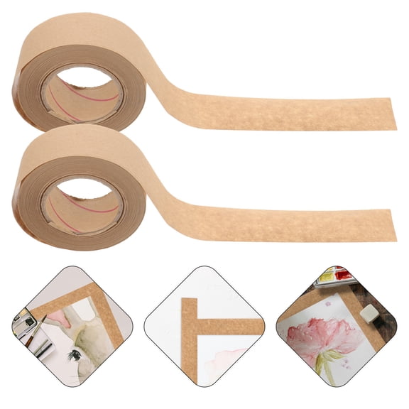 IFANLANDOR 2 Rolls Craft Paper Tape for Picture Framing and Decoration